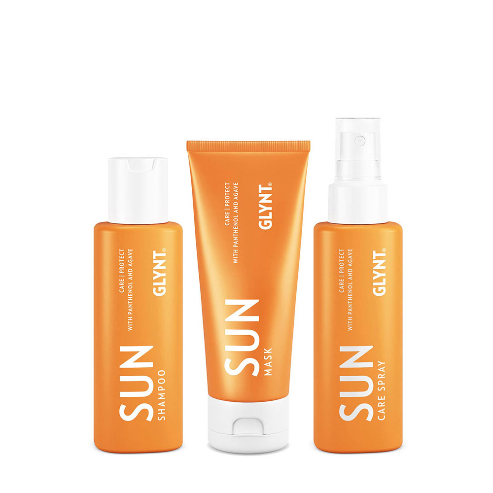 Glynt Sun Shampoo 100ml + Sun Maske 100ml + Sun Care Spray 100ml