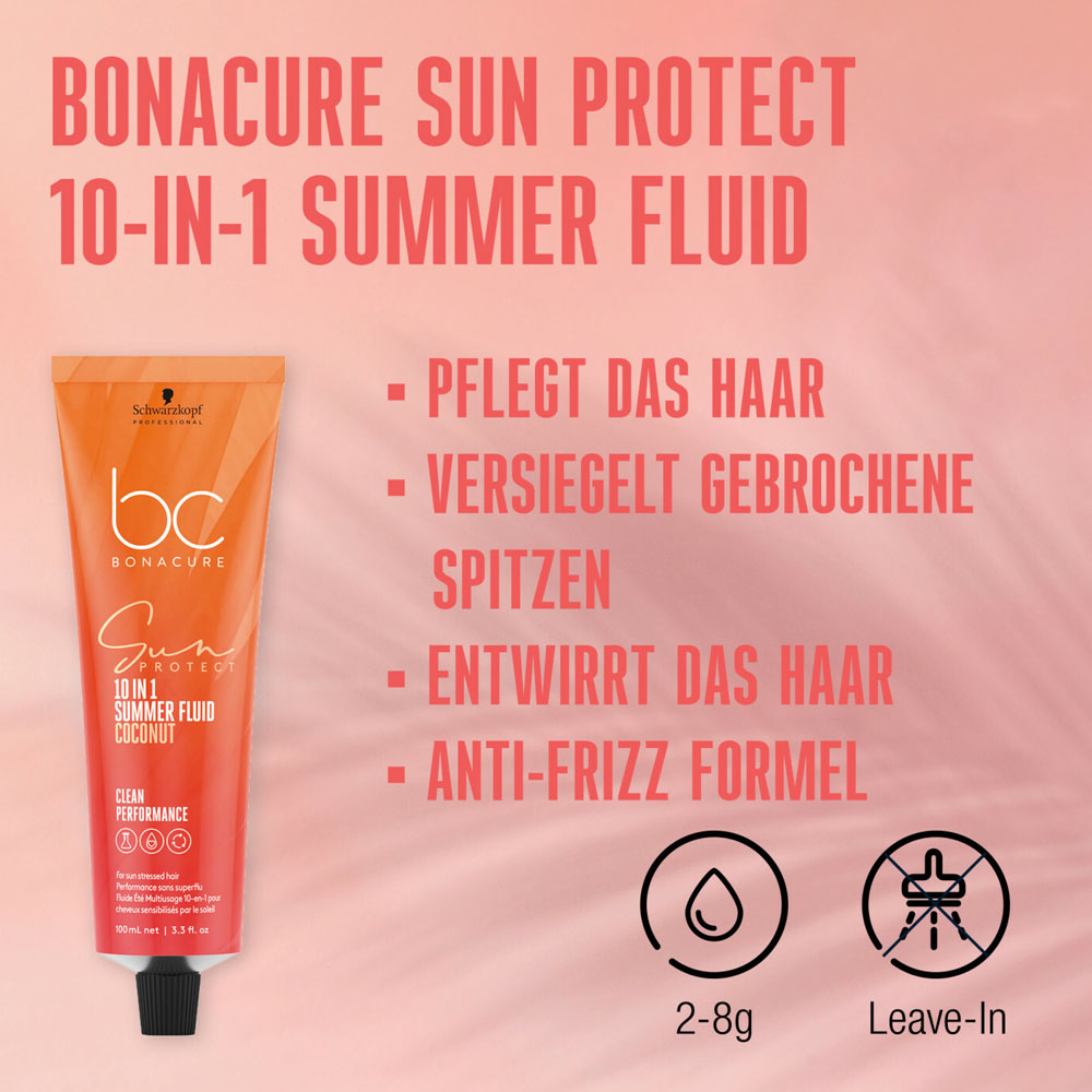 Schwarzkopf BC Bonacure Sun Protect 10-in-1 Summer Fluid 100 ml