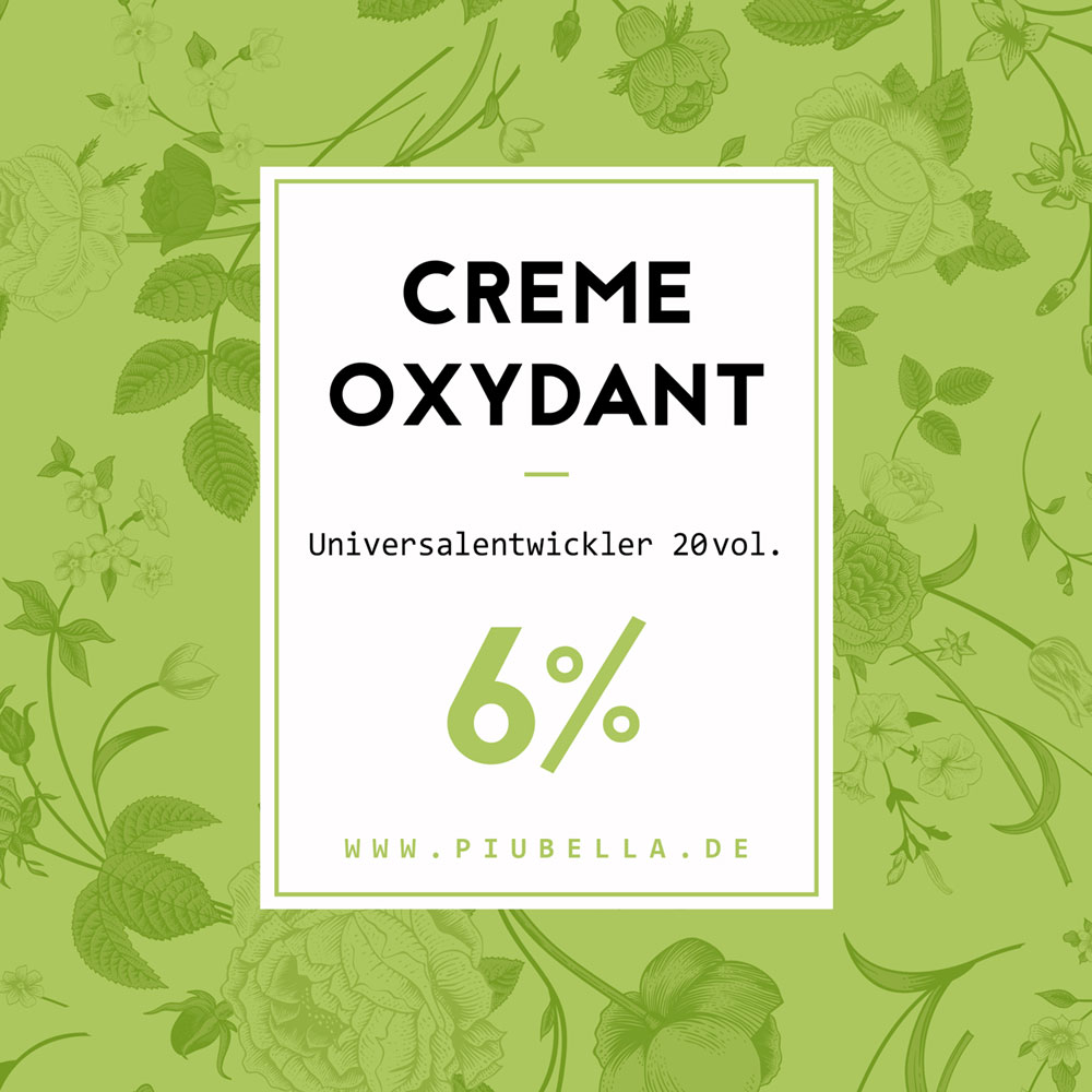 Piubella Creme Oxydant 6% Universal Entwickler 200 ml