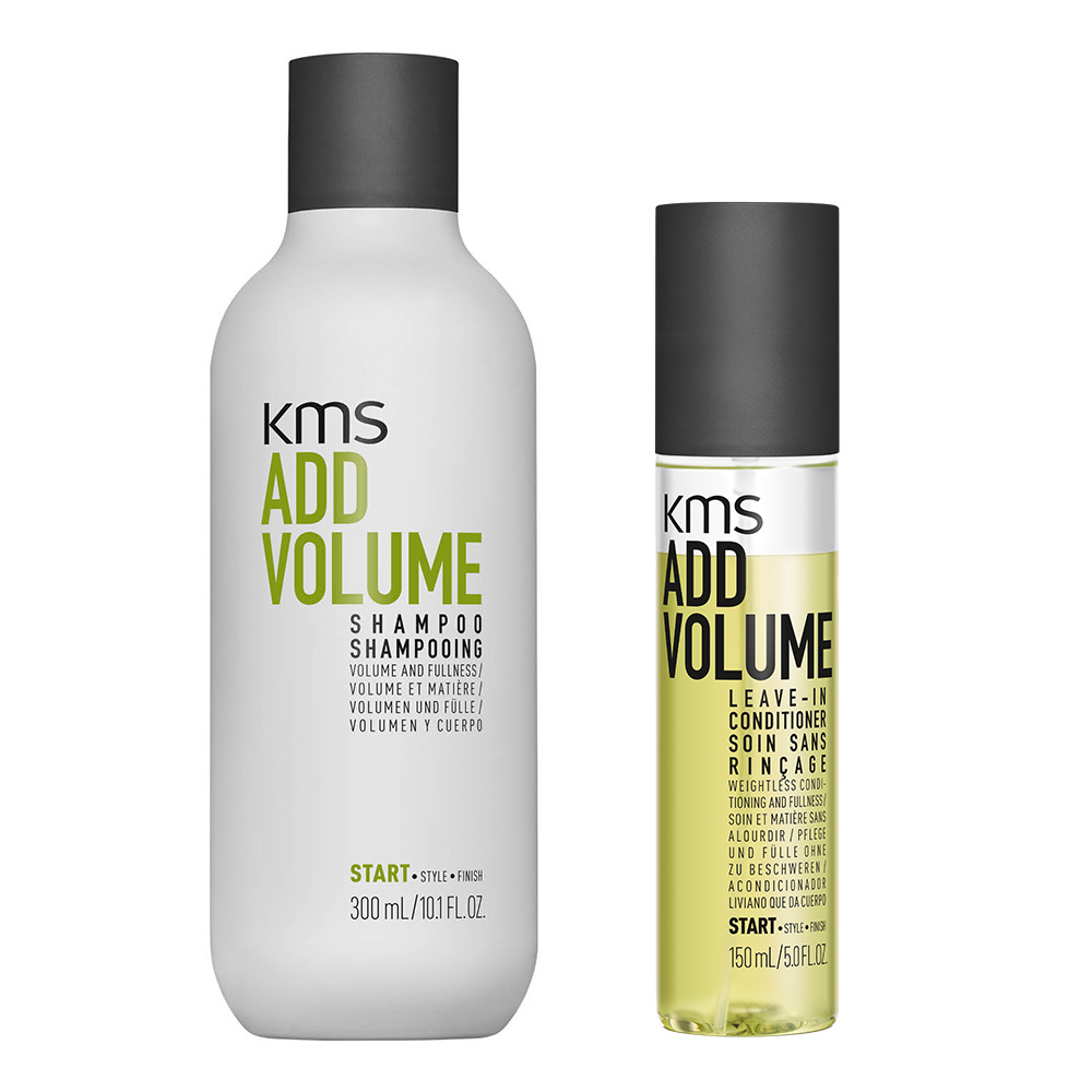 KMS Addvolume Set Shampoo 300 ml + Leave-In Conditioner 150 ml