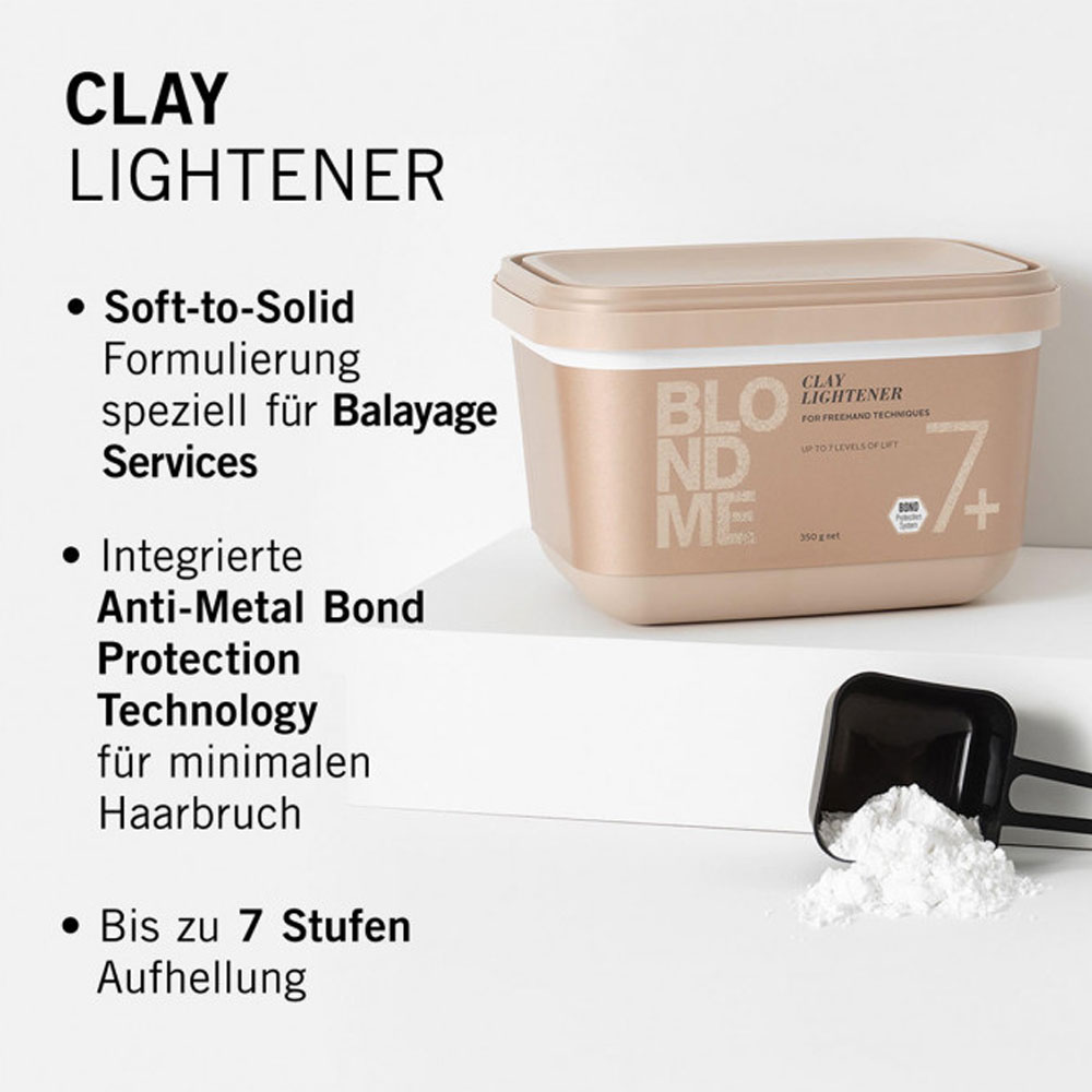Schwarzkopf BLONDME Clay Lightener 350g