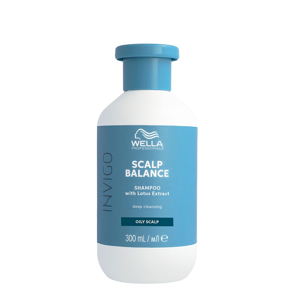Wella Professionals Invigo Scalp Balance Shampoo 300 ml (Oily-Scalp / Deep Cleansing)