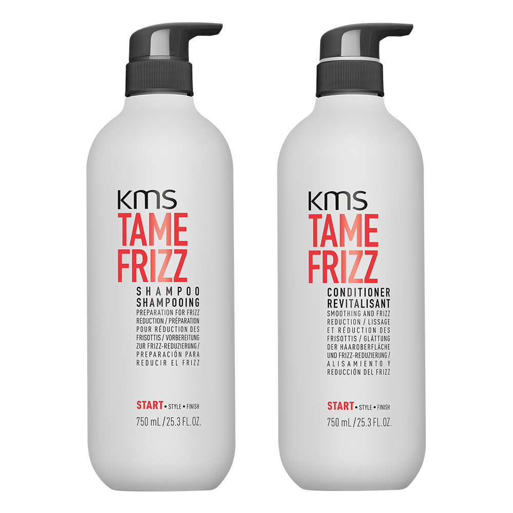 KMS TAMEFRIZZ Maxi Set Shampoo 750 ml + Conditioner 750 ml