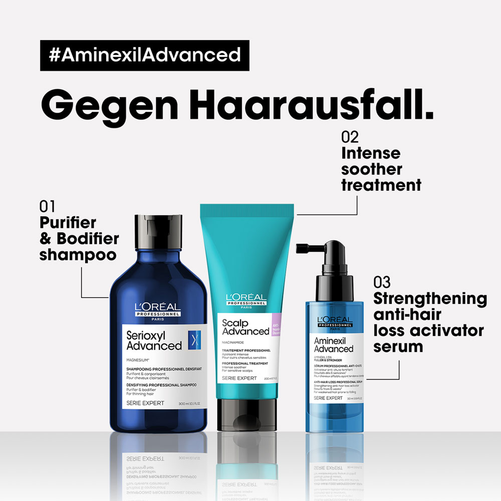 L'Oreal Professionnel Serie Expert Aminexil Advanced Anti Hair-loss Activator Treatment 42x6 ml