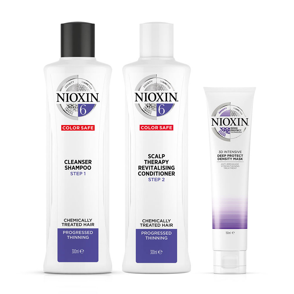 Wella Nioxin Set System 6 Shampoo 300 ml + Conditioner 300 ml + Maske 150 ml