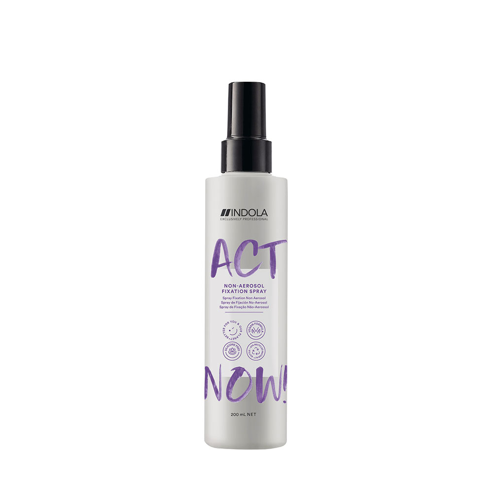 Indola ACT NOW! Non-Aerosol Fixation Spray 200 ml