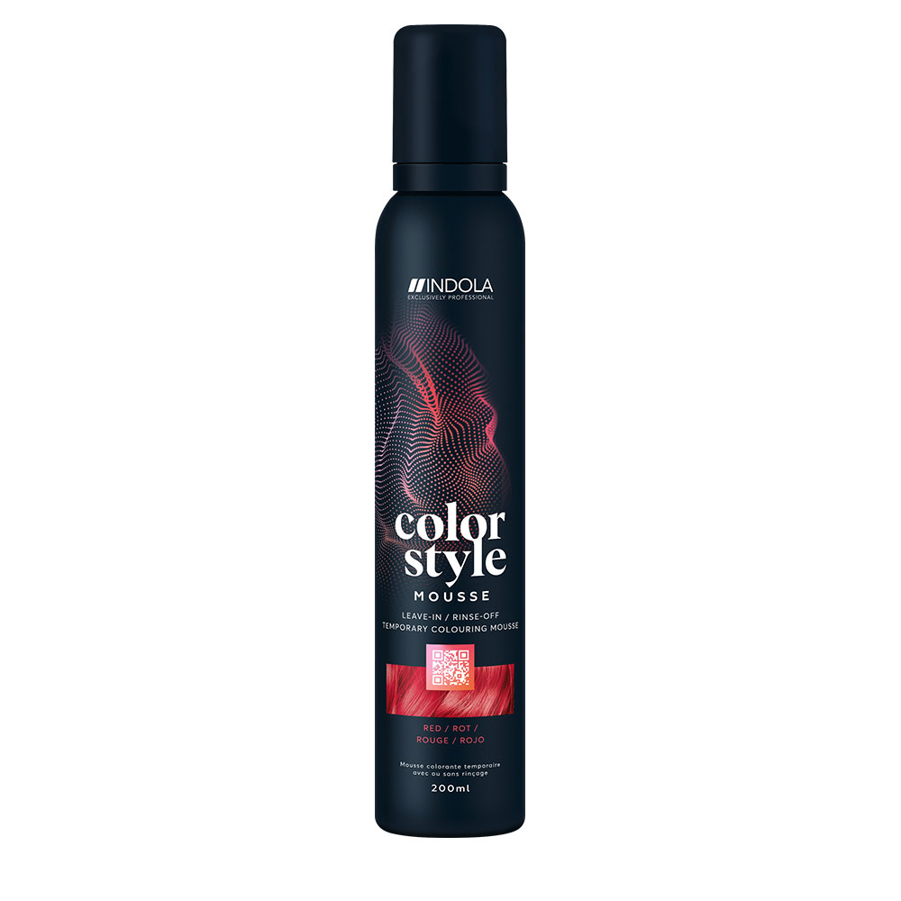 INDOLA Color Style Mousse Rot 200 ml