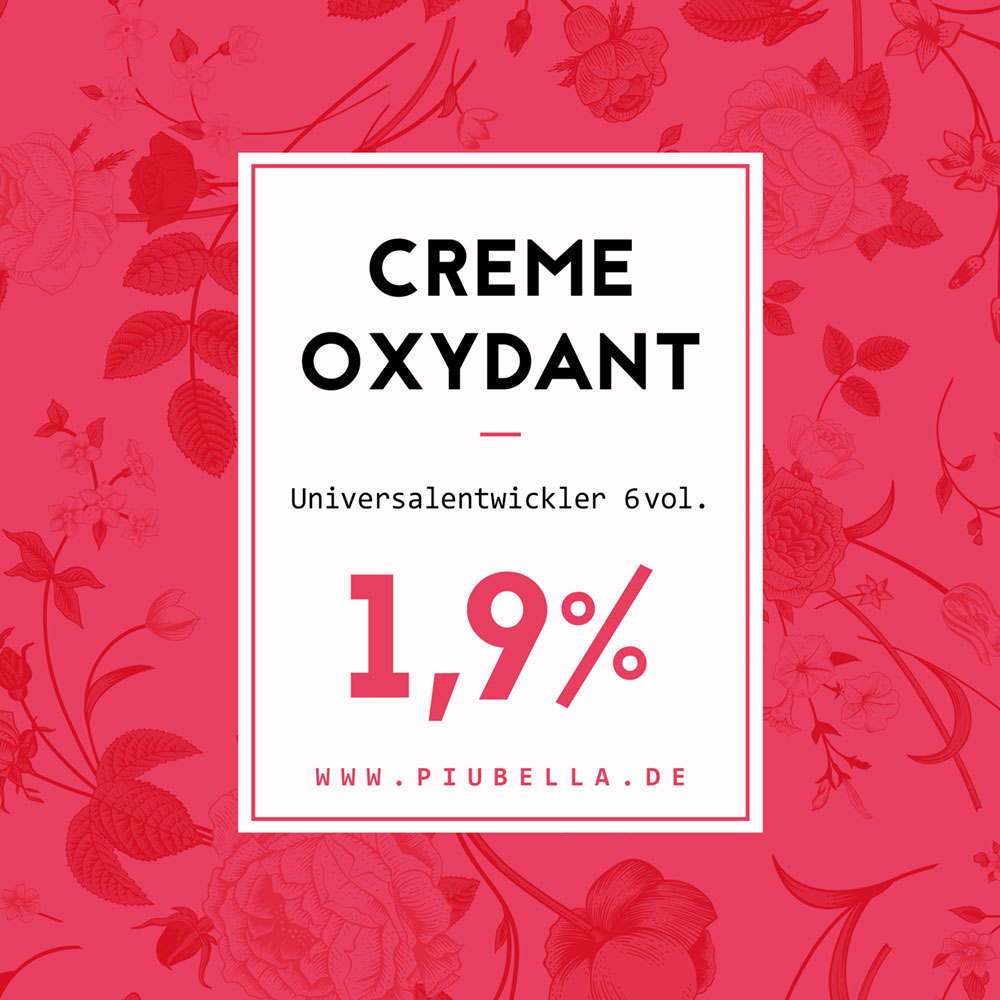 Piubella Creme Oxydant 1,9% Universal Entwickler 200 ml