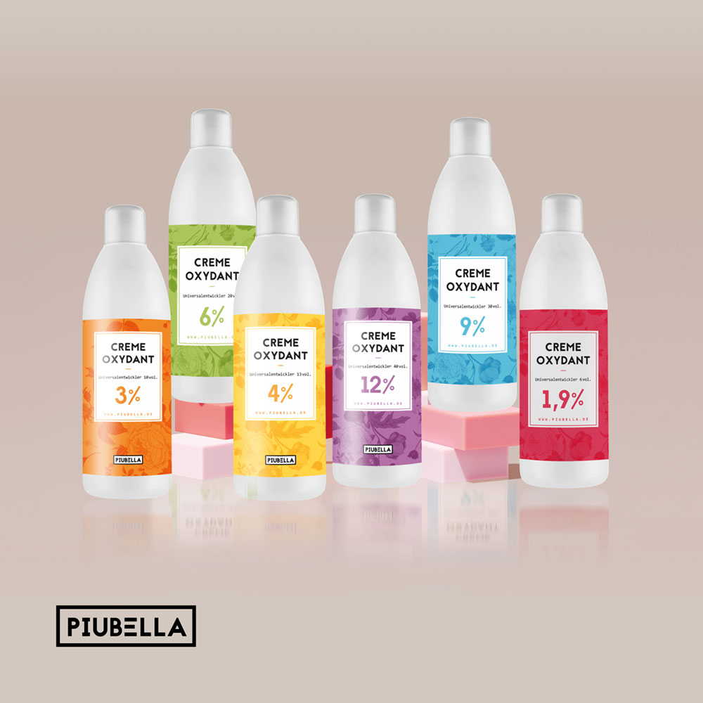 Piubella Creme Oxydant 6% Universal Entwickler 1000 ml