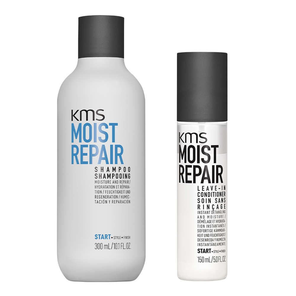 KMS Moistrepair Set Shampoo 300 ml + Leave-in Conditioner 150 ml