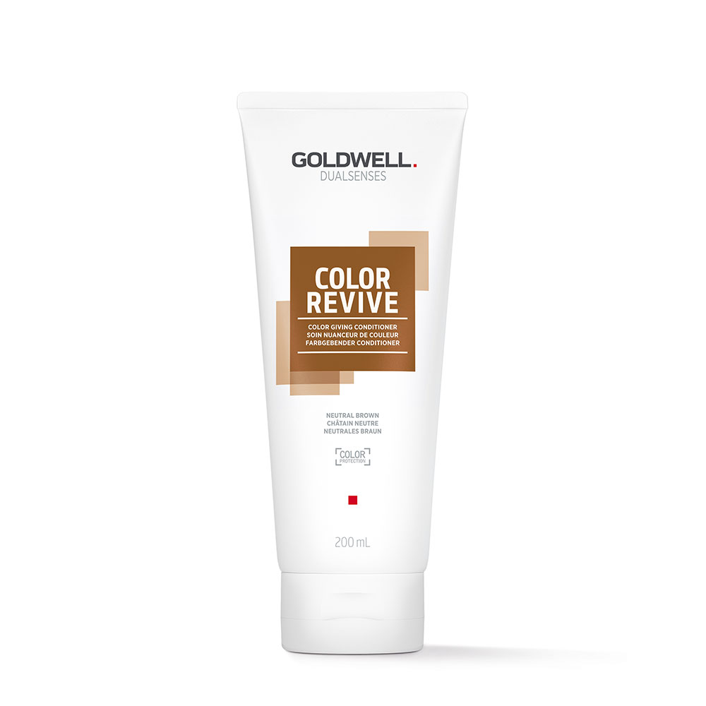 Goldwell Dualsenses Color Revive Farbgebender Conditioner Neutrales Braun 200 ml