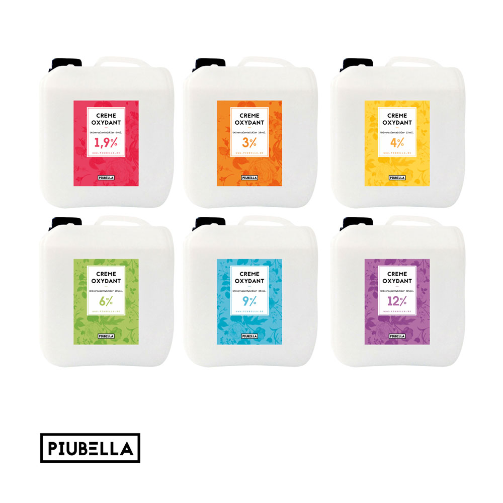 Piubella Creme Oxydant 4% Universal Entwickler 5000 ml