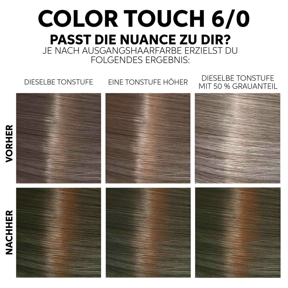 Wella Color Touch  FRESH UP KIT  Pure Naturals  6/0 dunkelblond 130 ml
