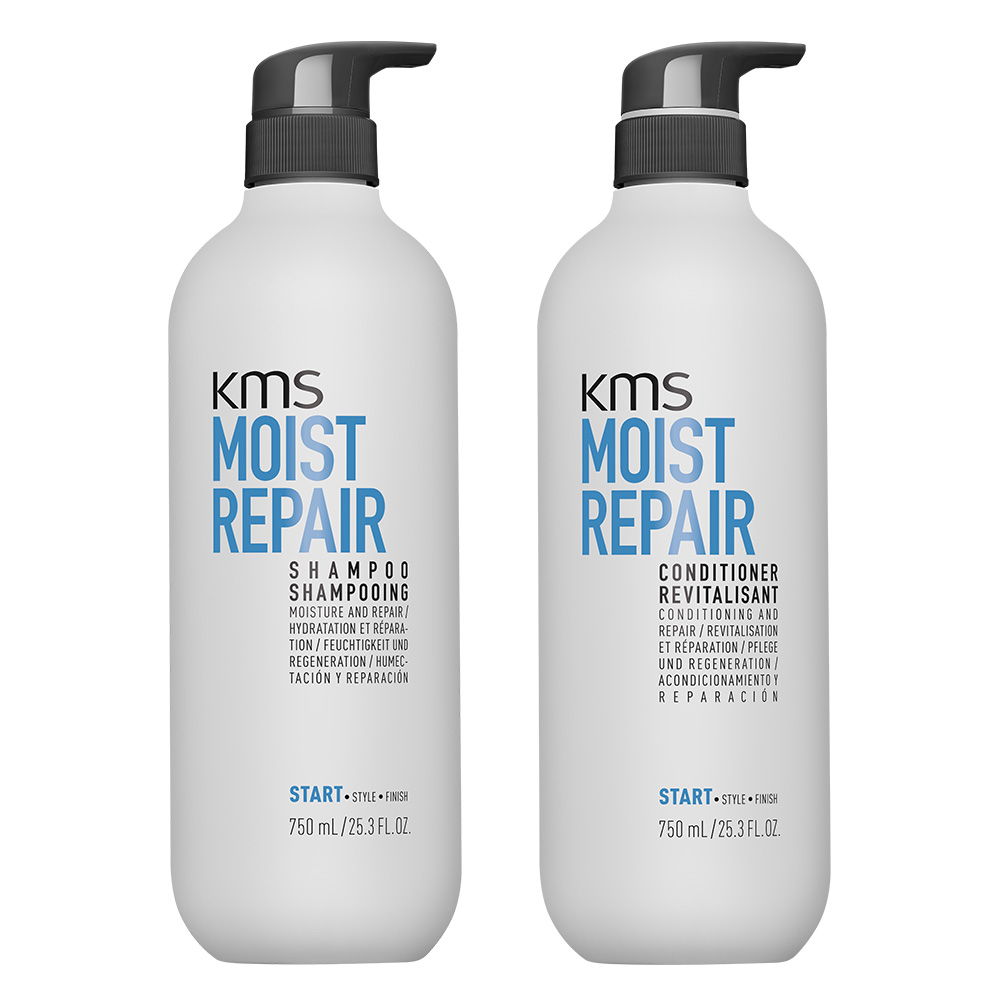 KMS Moistrepair Maxi Set Shampoo 750 ml + Conditioner 750 ml