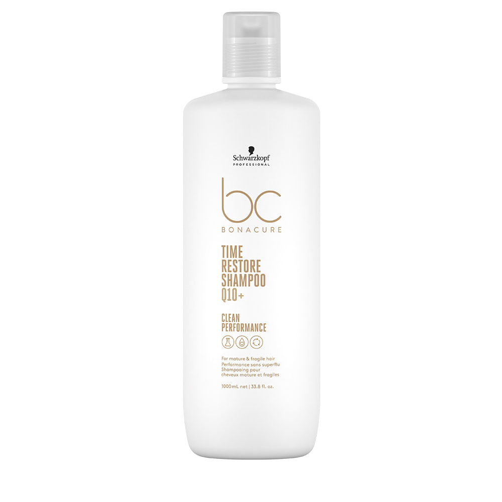 Schwarzkopf BC Bonacure Q10 + Time Restore Shampoo 1000 ml