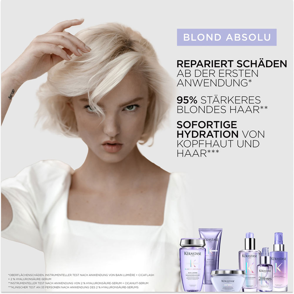 KÉRASTASE Blond Absolu Set Bain Ultra Violet 250ml + Cicaflash Fondant 250ml