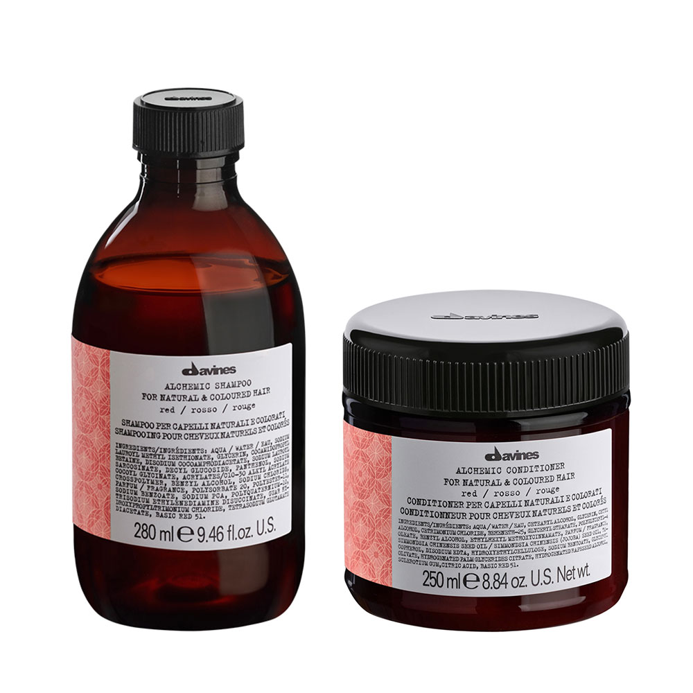 Davines Alchemic Red Set Shampoo 280 ml + Conditioner 250 ml