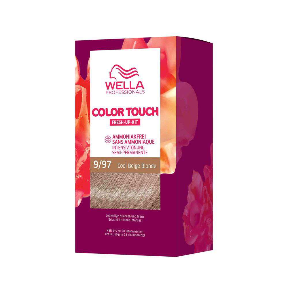 Wella Color Touch  FRESH UP KIT  Rich Naturals  9/97 lichtblond cendré-braun 130 ml