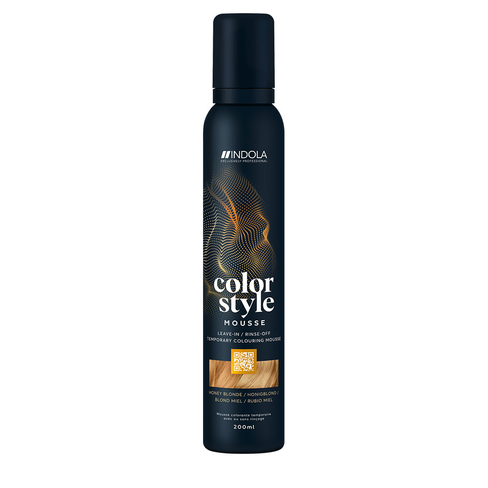 INDOLA Color Style Mousse Honigblond 200 ml