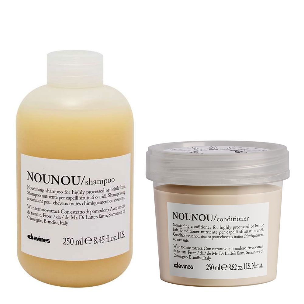 Davines NOUNOU Set - Shampoo 250ml + Conditioner 250ml