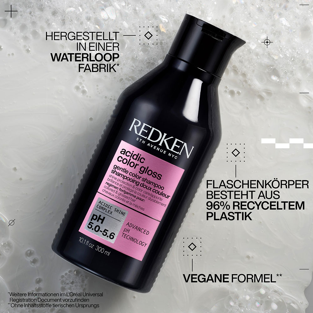 Redken Acidic Color Gloss Shampoo 300 ml + Conditioner 300 ml + Leave-In 190 ml
