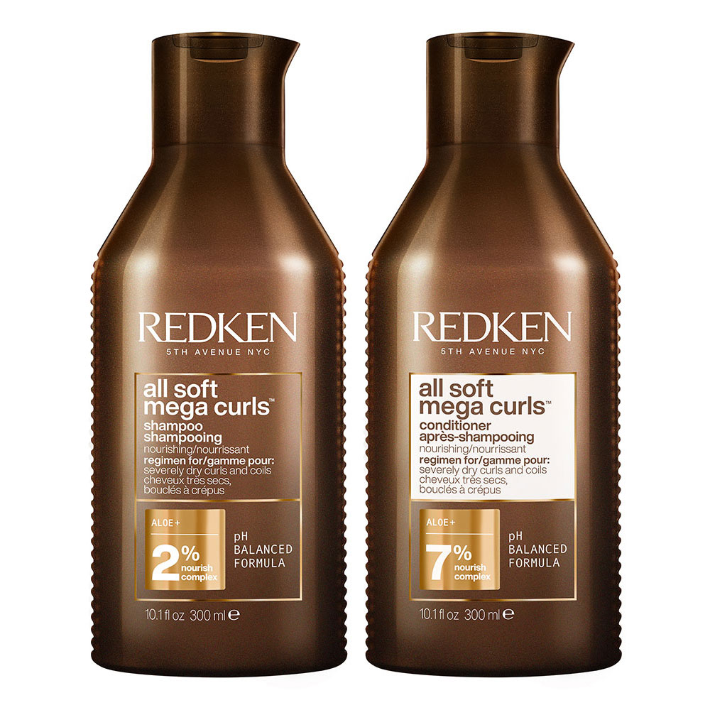 Redken All Soft Mega Curls Shampoo 300 ml + Conditioner 300 ml