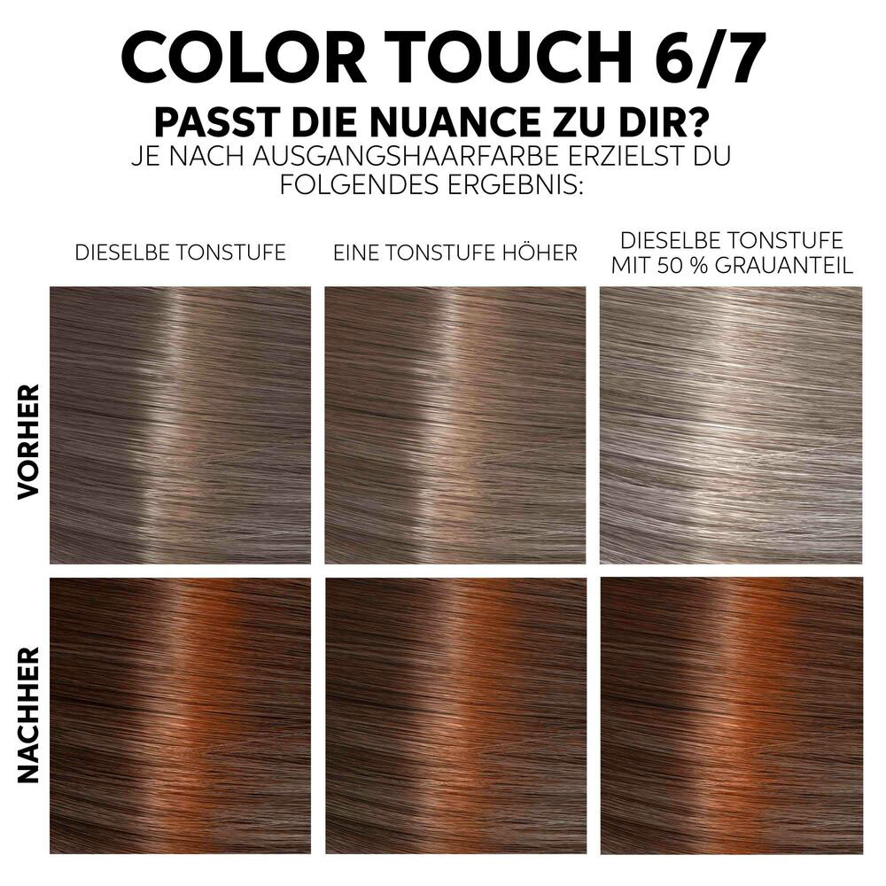 Wella Color Touch  FRESH UP KIT  Deep Browns  6/7 dunkelblond braun 130 ml