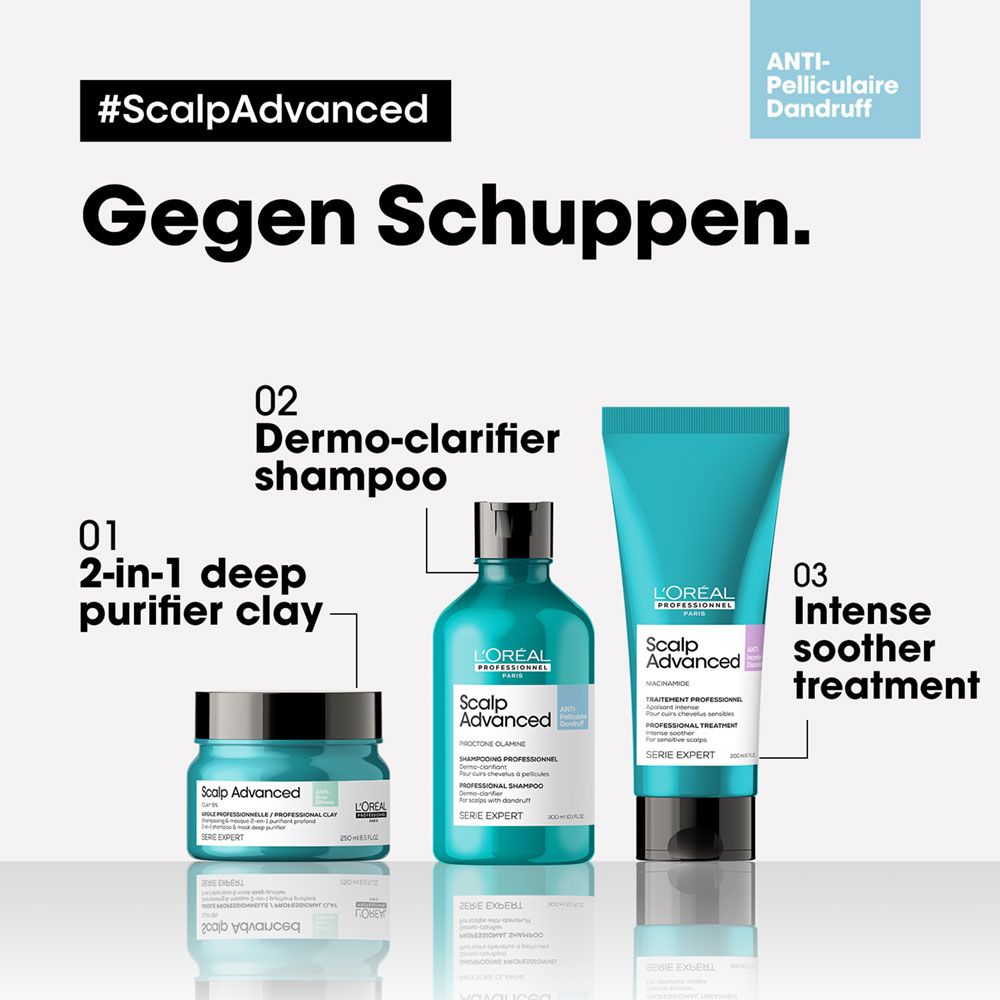 L'Oréal Professionnel Serie Expert Scalp Advanced Anti-Dandruff Dermo-clarifier Shampoo 300 ml