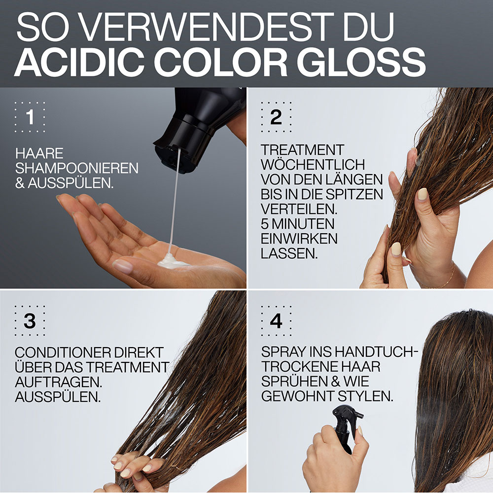 Redken Acidic Color Gloss Shampoo 300 ml + Conditioner 300 ml + Treatment 237 ml